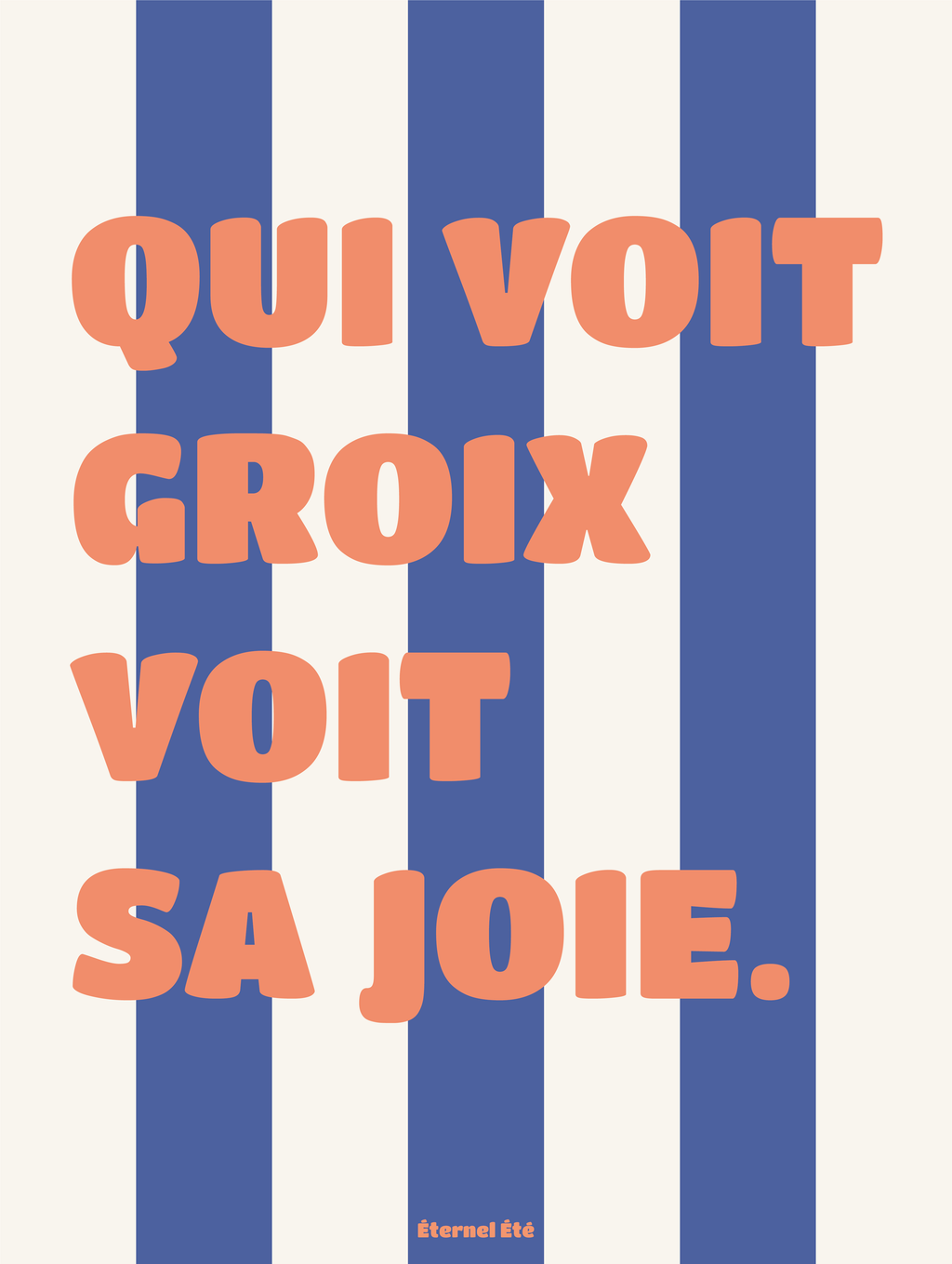 QUI VOIT GROIX VOIT SA JOIE